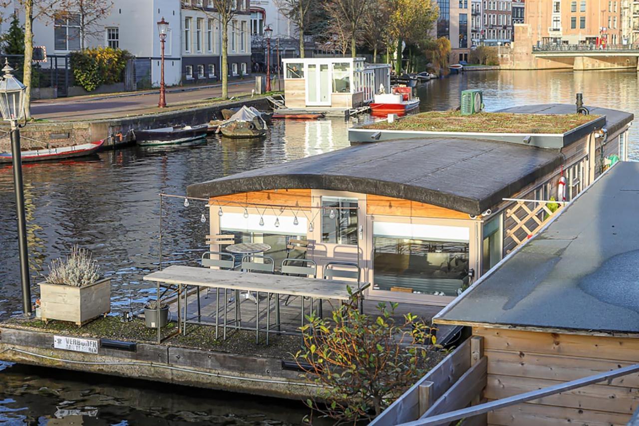 アムステルダム Houseboat Next To Amstel Bed & Breakfast エクステリア 写真