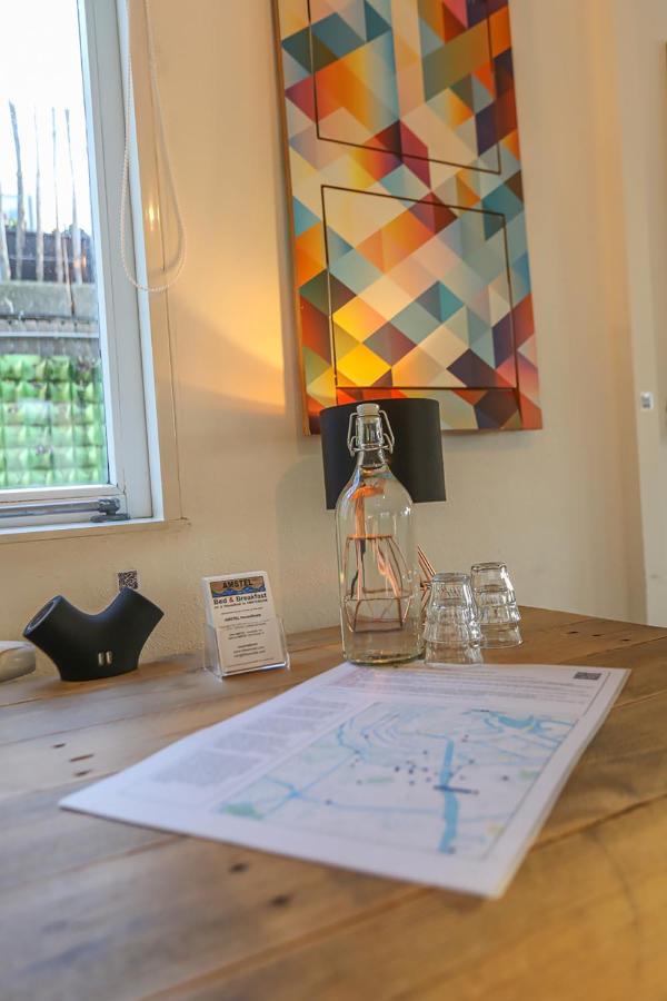 アムステルダム Houseboat Next To Amstel Bed & Breakfast エクステリア 写真